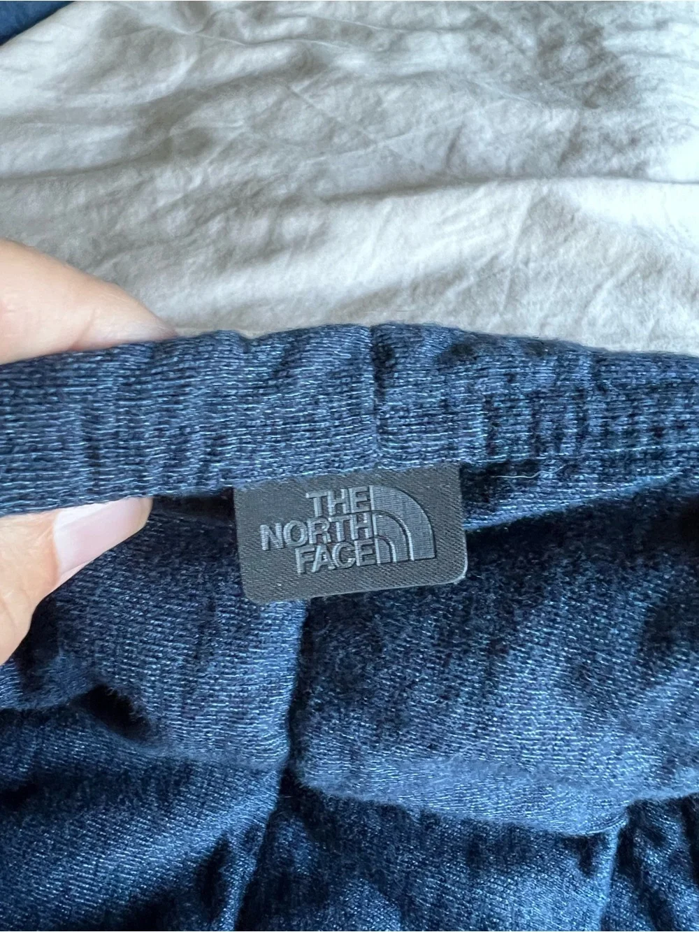 The North Face Men's Navy Blue Quilted Shirt Jacket